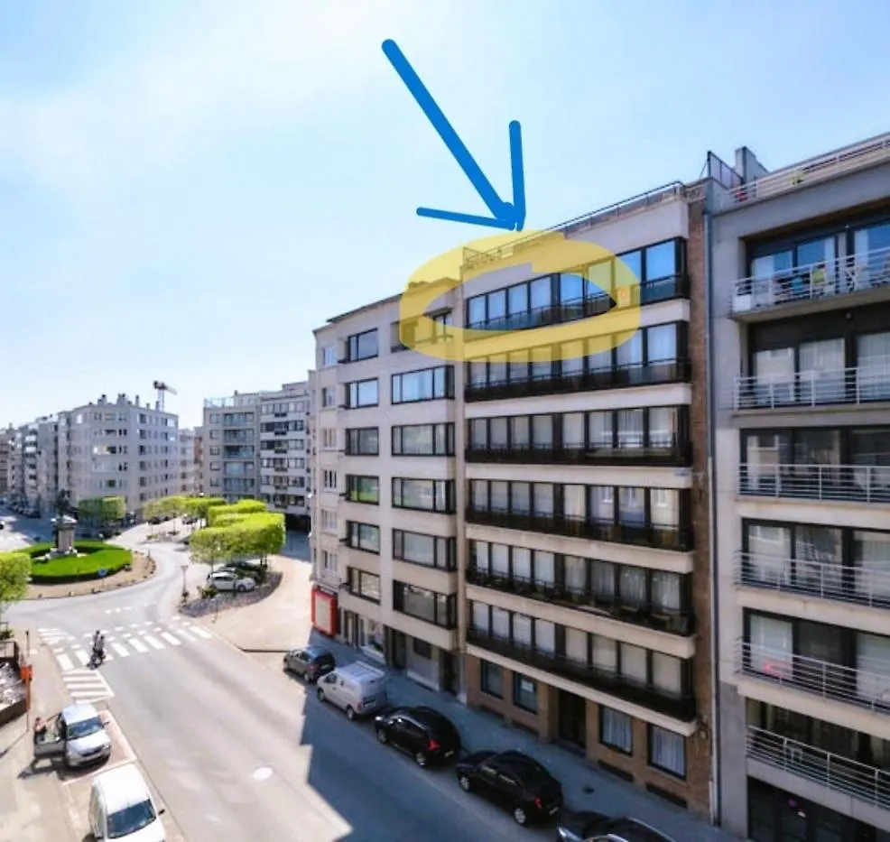 Appartement Mandarin Met Gratis Parkeerplaats Ostende